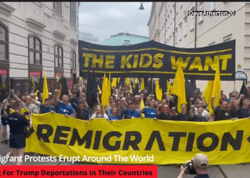 Anti-Migrant Protests Erupt Around The World – Calling For Trump Deportations In Their Countries